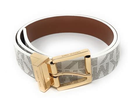 michael kors leather belts.